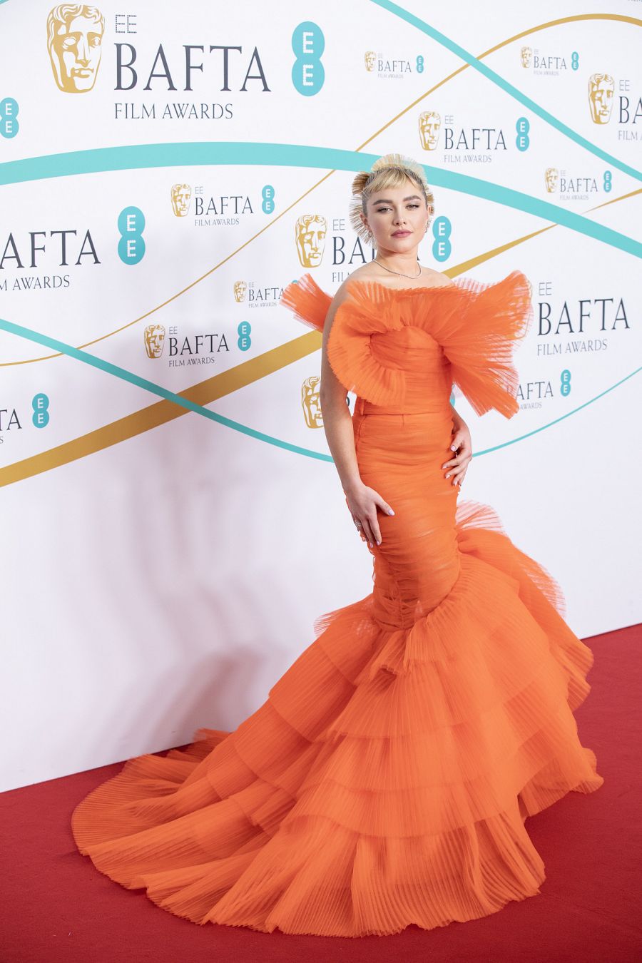 Florence Pugh en los Premios Bafta 2023