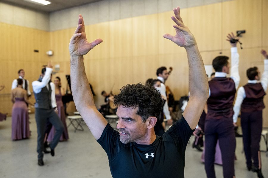 Bailarín y coreografo, Antonio Najarro