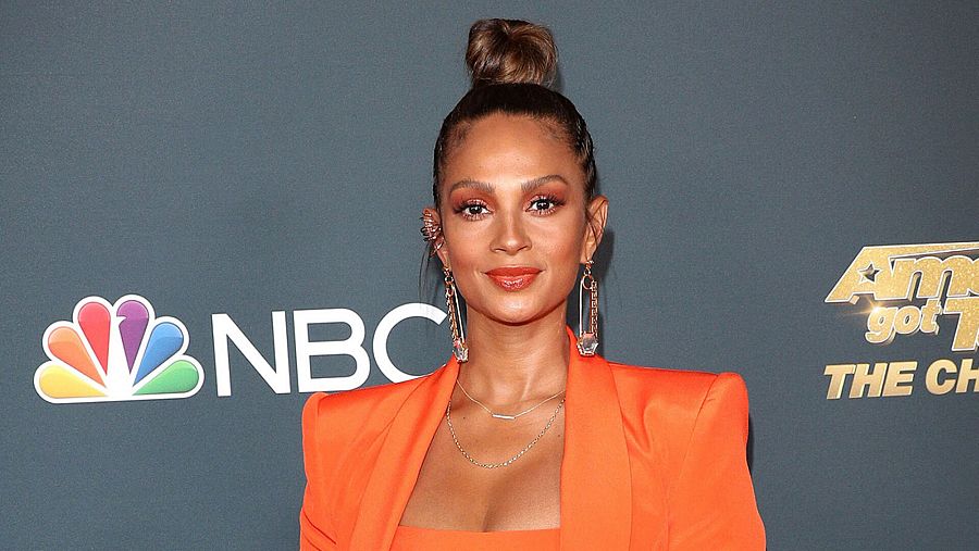 La cantante Alesha Dixon durante la final de America's Got Talent