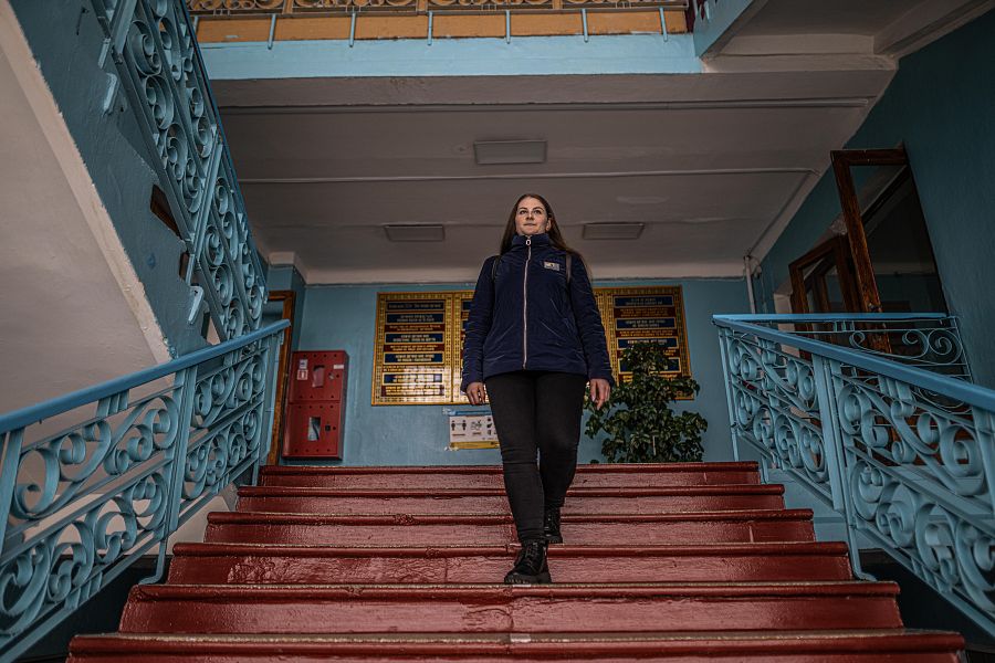 Viktoria ha relatdo a RTVE como lo que más la angustiaba durante su cautiverio fue la falta de contacto con su familia