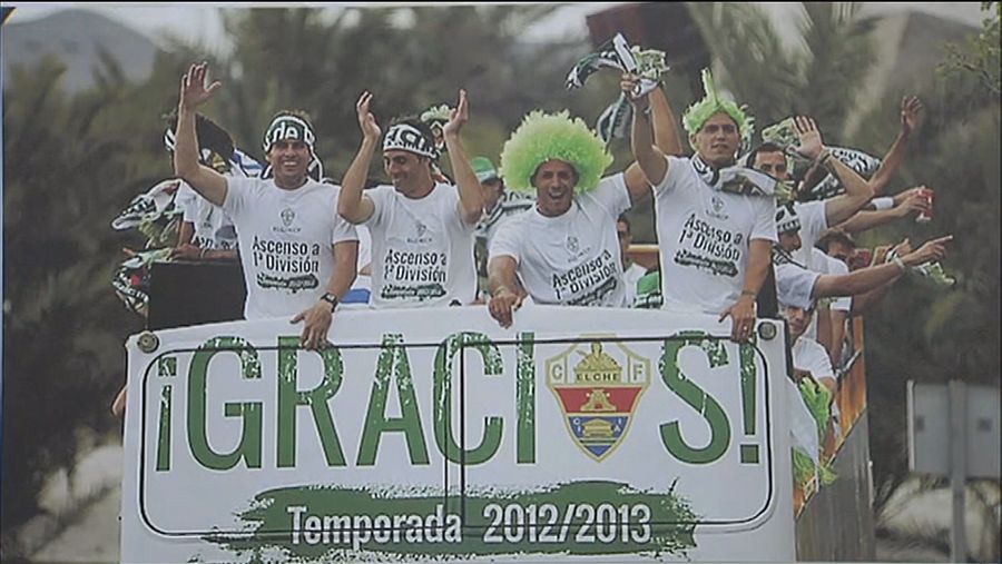 Ascenso del Elche CF a Primera 12-13