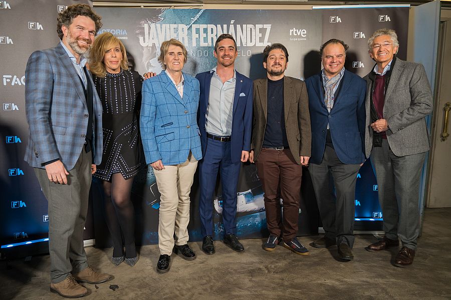 Íñigo de Yarza, María Eizaguirre, Paloma del Río, Javier Fernández, Alberto Fernández, Fernando de Yarza y Pepe Quílez