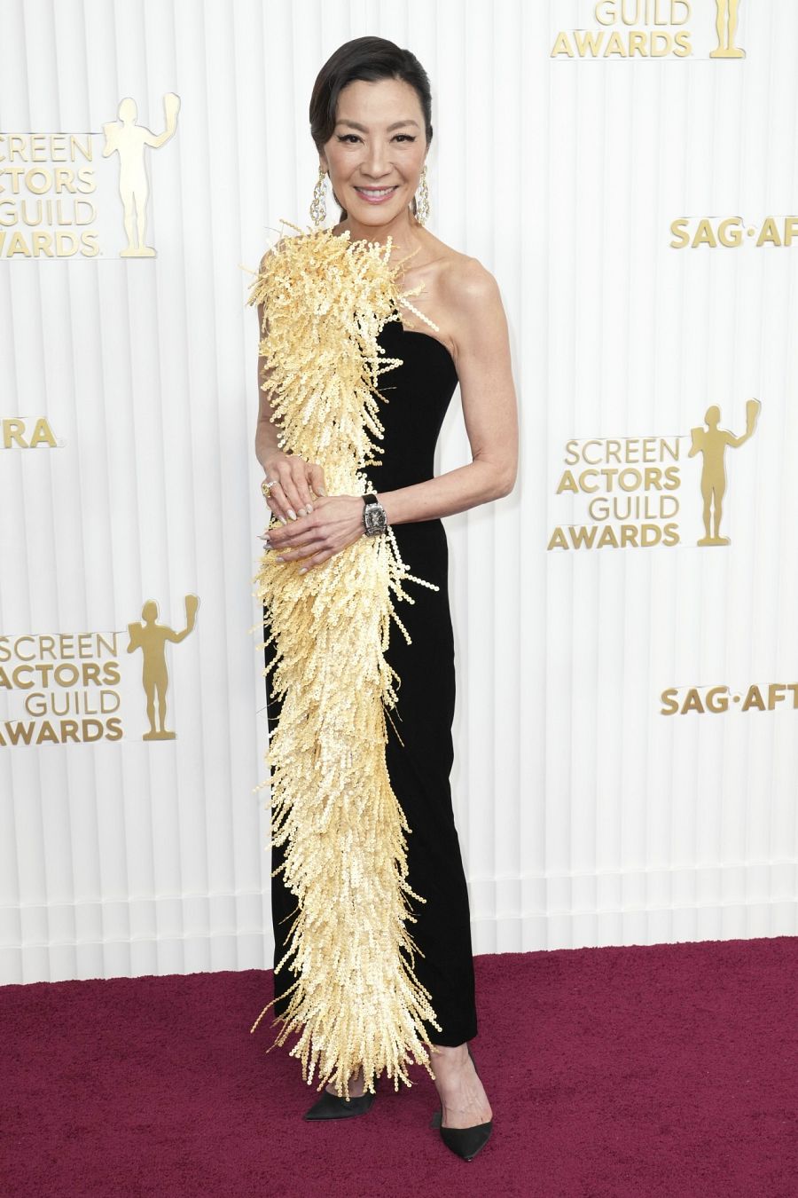 SAG Awards, alfombra roja: Michelle Yeoh