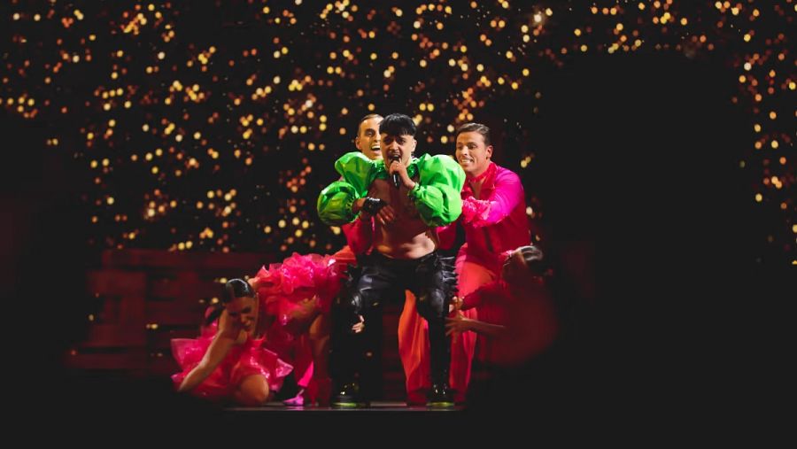 Käärijä en la final del UMK 2023, la preselección de Finlandia para Eurovisión