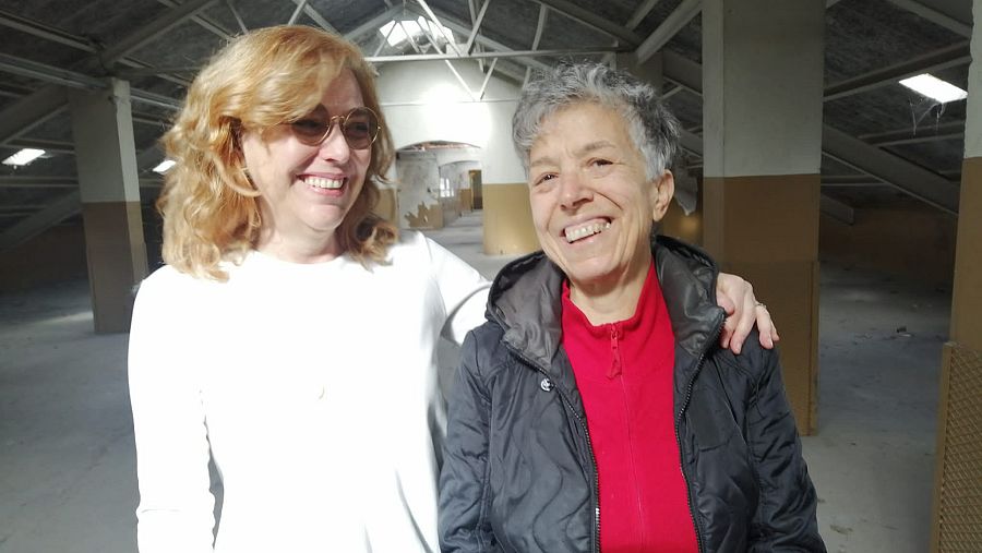 Asunción Bernárdez y María Pazos durante su participación en Objetivo Igualdad