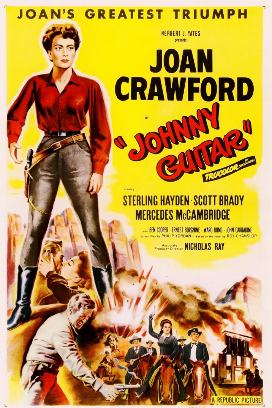 El póster de Johnny Guitar