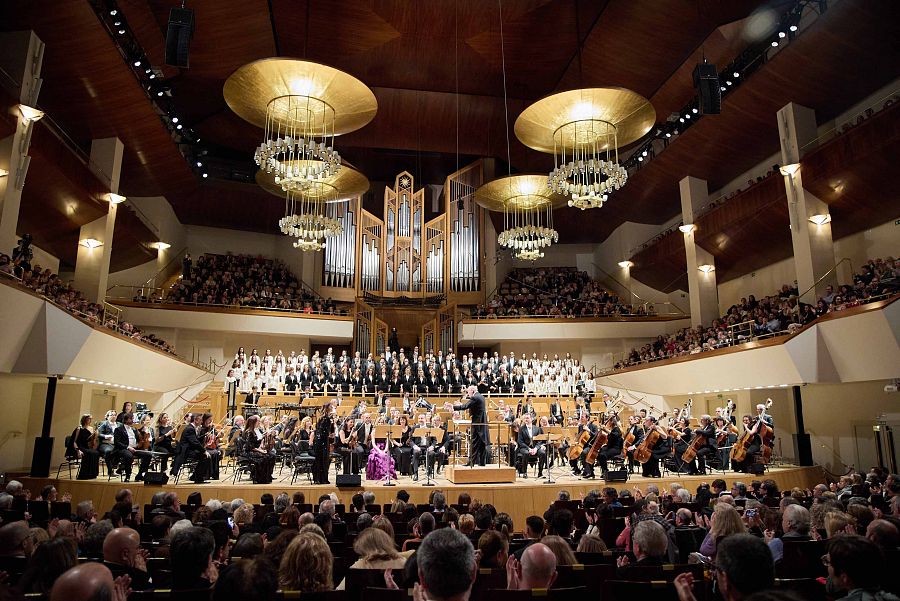 Un momento del concierto