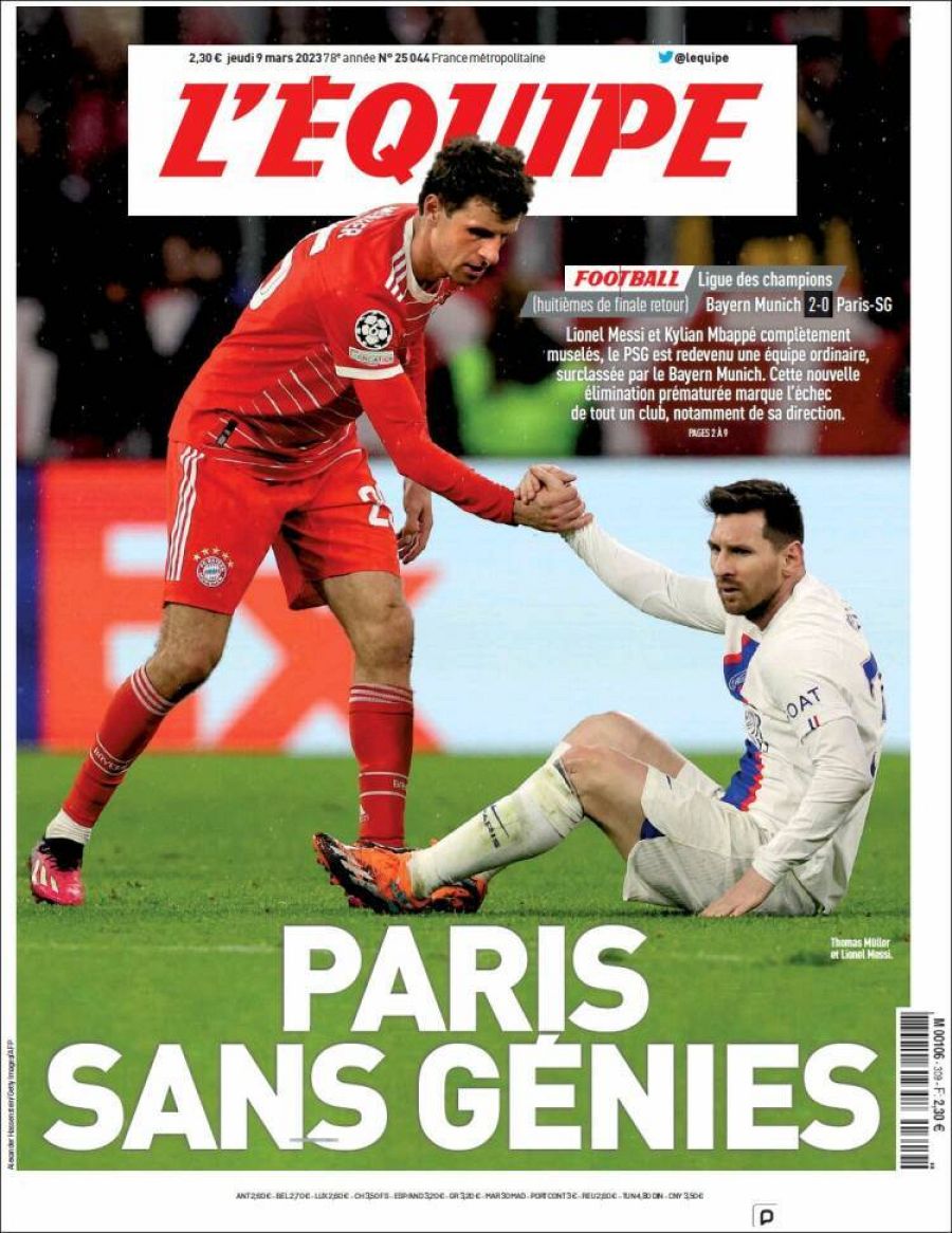 Portada L'equipe