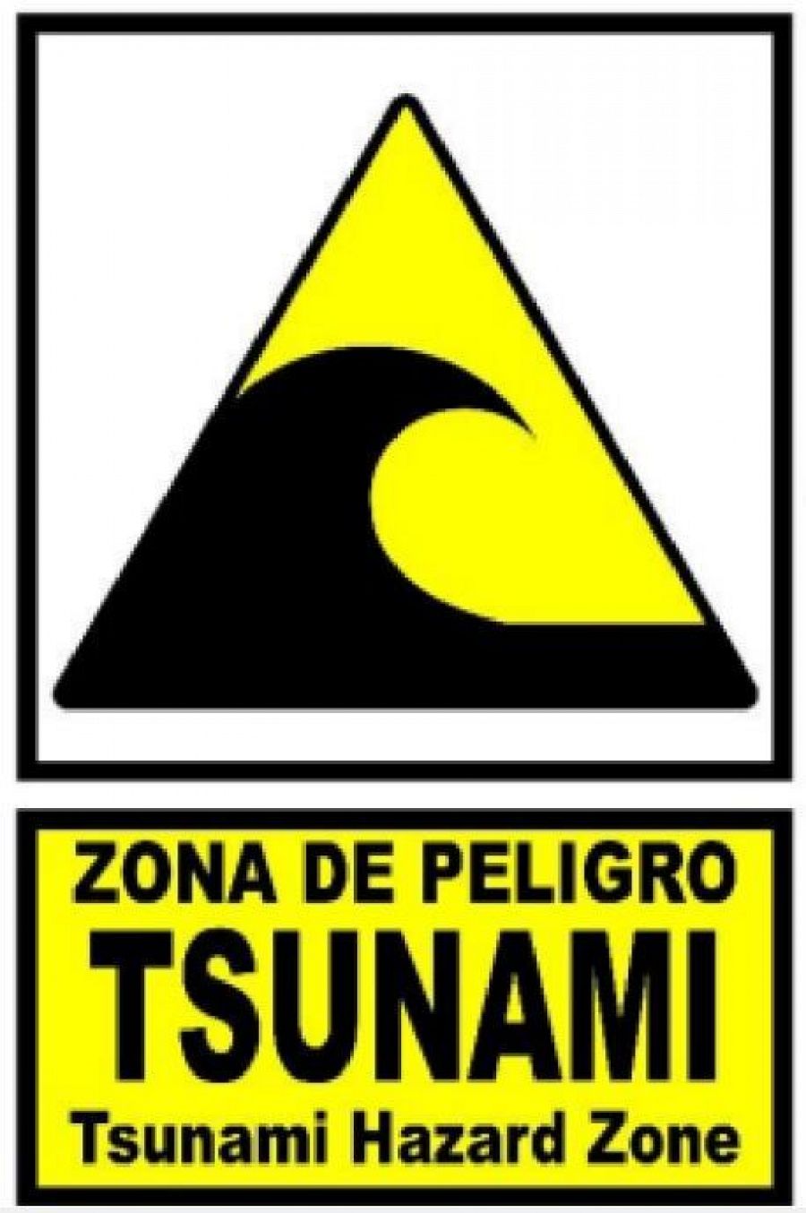 Zona de peligro de Tsunami