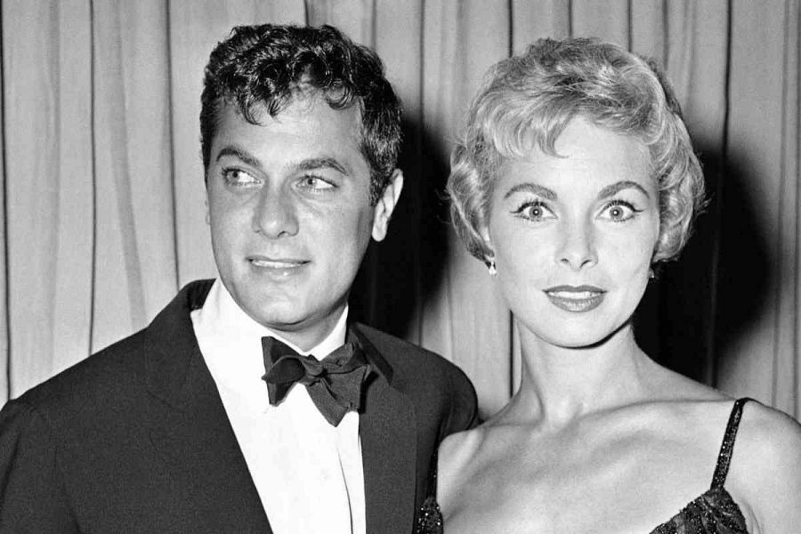 Tony Curtis y Janet Leigh en la década de los 50 en Hollywood