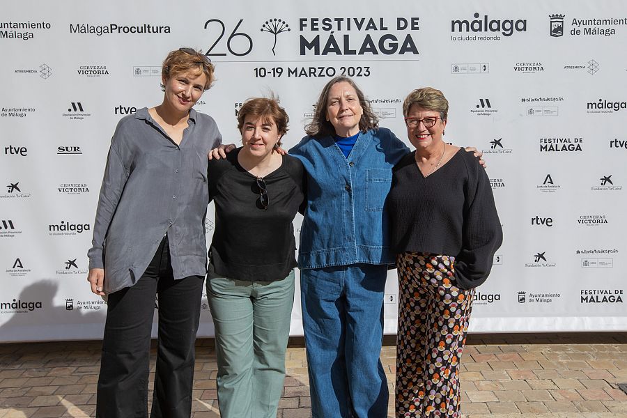 VIoleta Salama, Conchi Cascajosa, Cristina Andreu y Maite López Pisonero