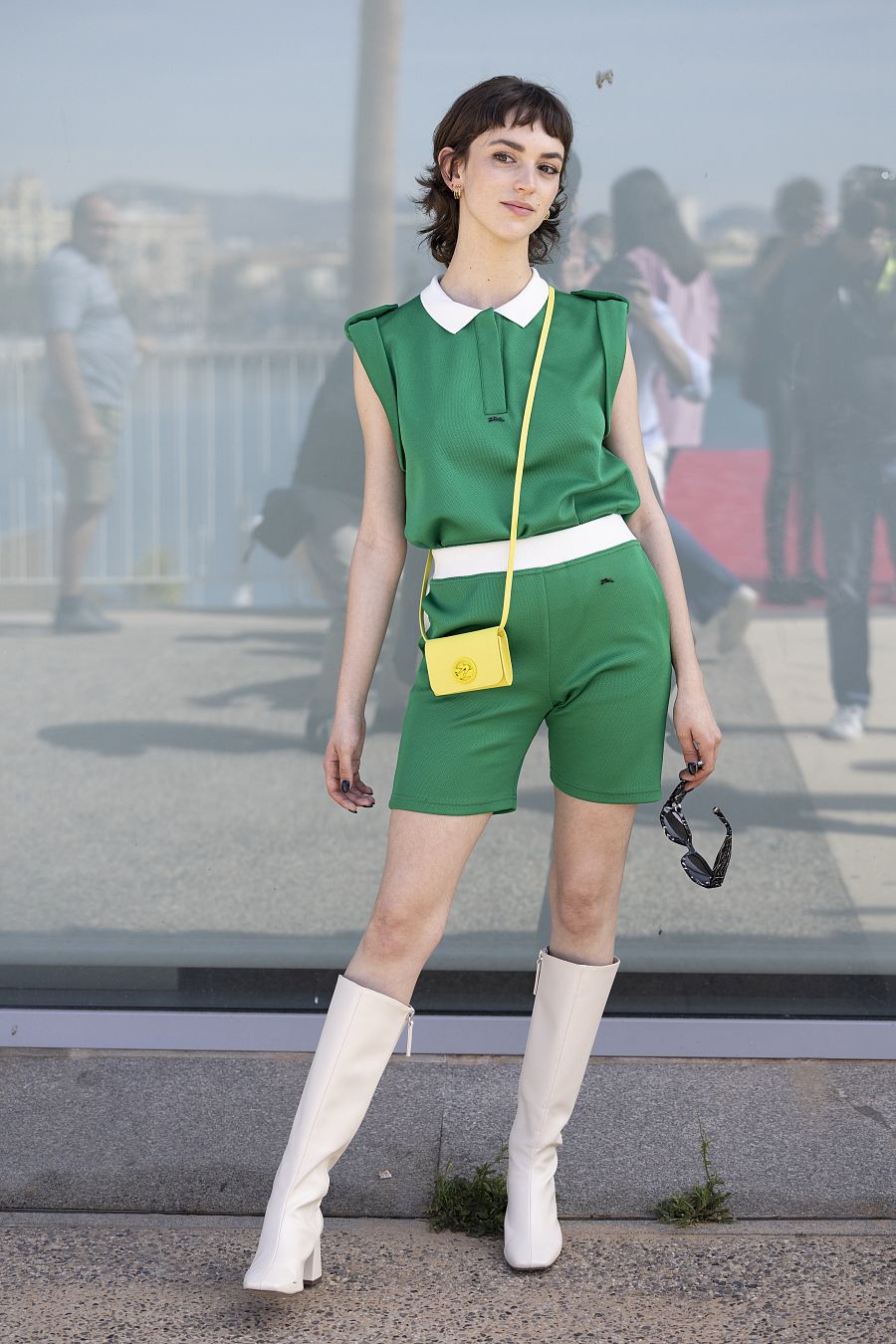 Alícia Falcó en el photocall de 'Las Buenas Compañías' del Festival de Málaga