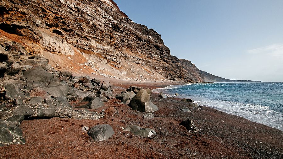 playa de El Verodal, en la isla de El Hierro