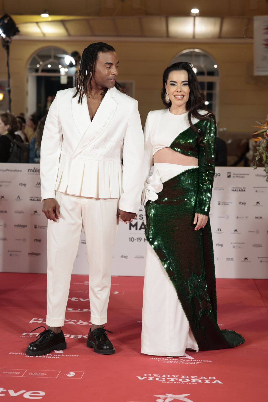 Beatriz Luengo y Yotuel en el Festival de Málaga