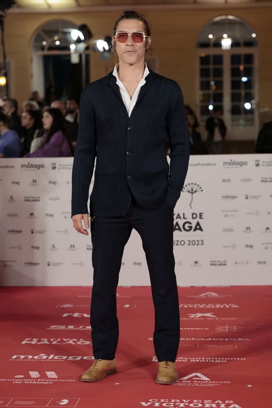 Óscar Jaenada en el Festival de Málaga