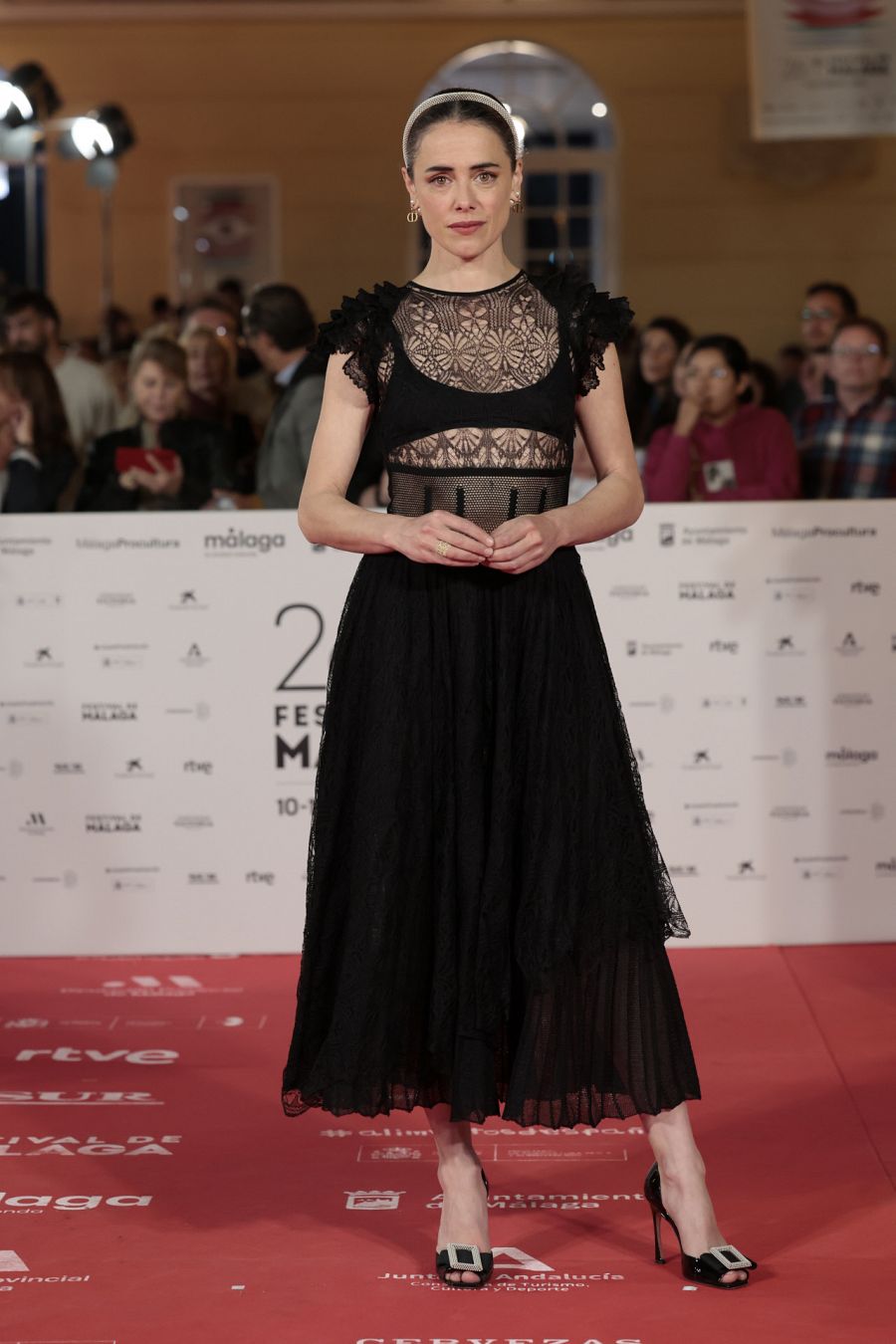 Patricia López Arnaiz en el Festival de Málaga