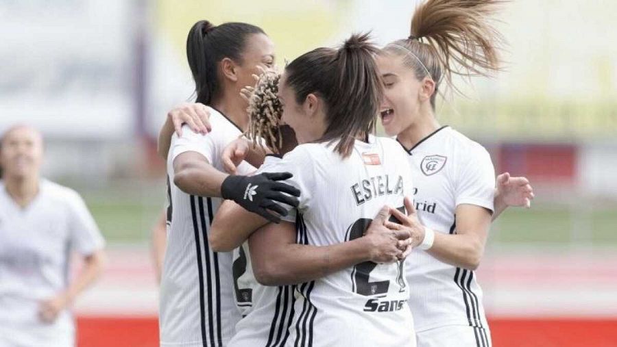 El quadre madrileny celebra un gol a l'últim sospir davant l'Espanyol