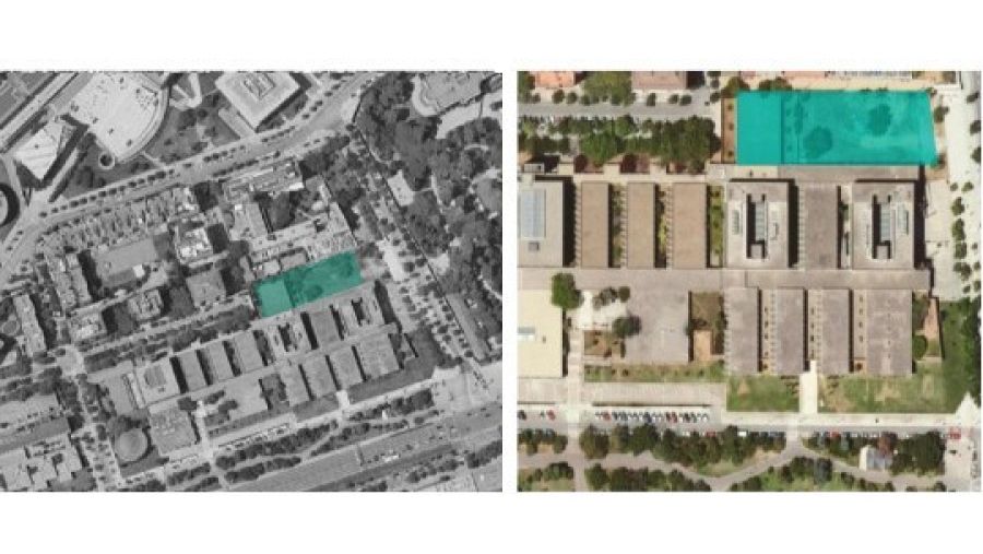 Imatge de l'edifici que allotjarà la Facultat de Matemàtiques i Informàtica