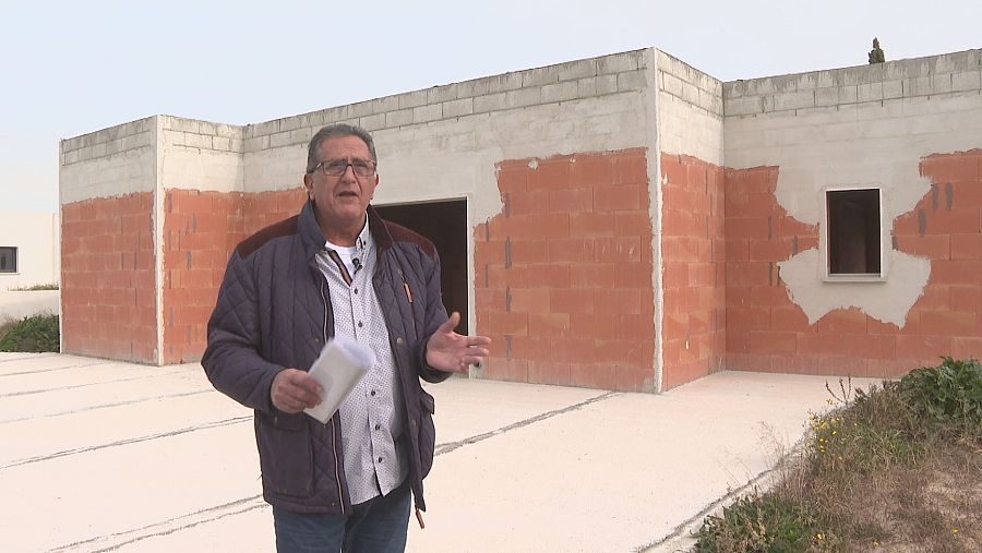 A José Clemente le habrían estafado 69.000 euros por el primer pago de esta casa