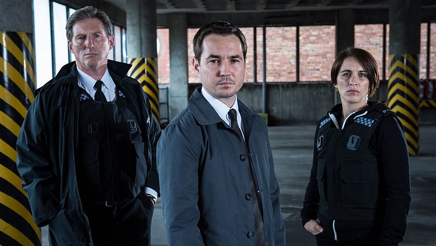 Los protagonistas de la segunda temporada de 'Line of Duty'