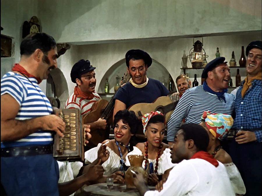 Los Xey en la película 'Habanera' (1958): interpretan la canción 