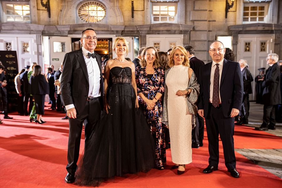 Autoridades en la gala de entrega de los Premios Talía de Teatro