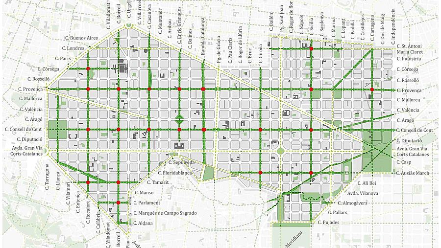 Aquest és el projecte per pacificar el districte de l'Eixample | Ajuntament de Barcelona