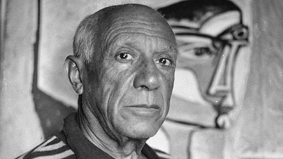 El pintor Pablo Picasso