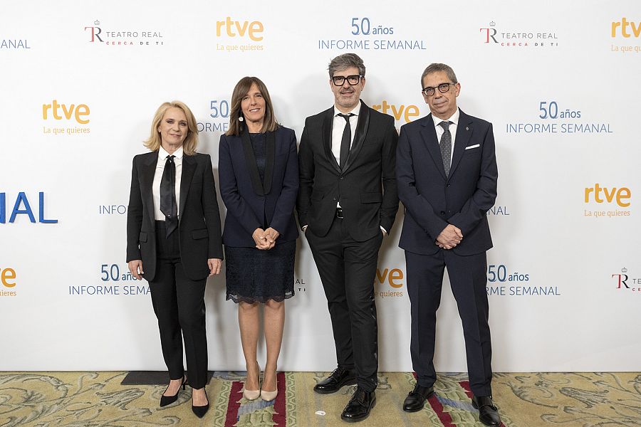 Elena Sanchez Caballero, Pep Vilar, Jose Carlos Gallardo y Ana Blanco