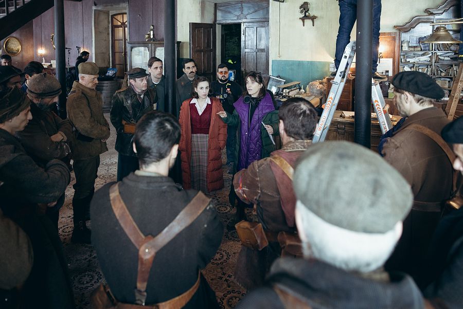 Rodaje de 'Tratamos demasiado bien a las mujeres'