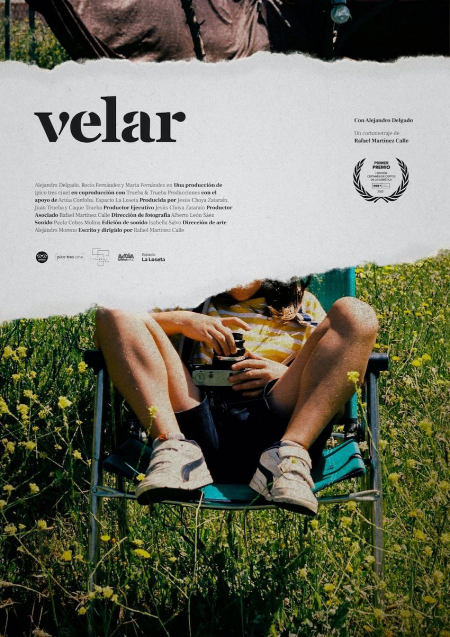 Poster de 'Velar', corto a concurso