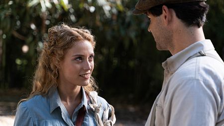 Ana Garcés en el primer capítulo de La Promesa interpretando a Jana