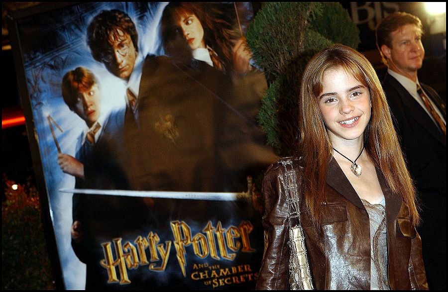 Emma Watson, una de las actrices protagonistas de la saga de cine Harry Potter