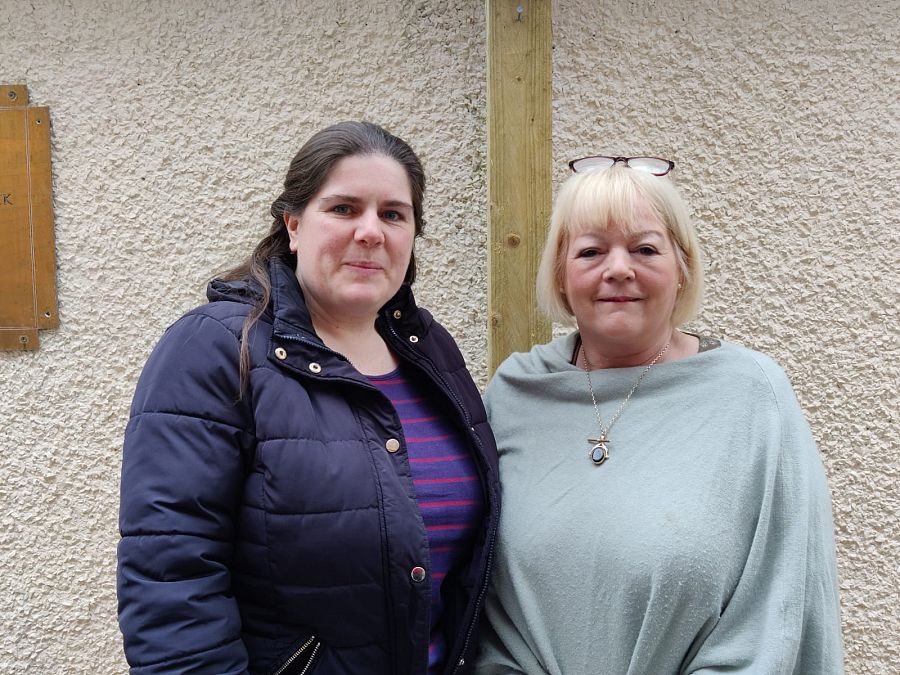 Michelle Bradley and Lily Brannan