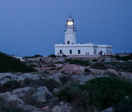 El faro de Cabo de Cavallería