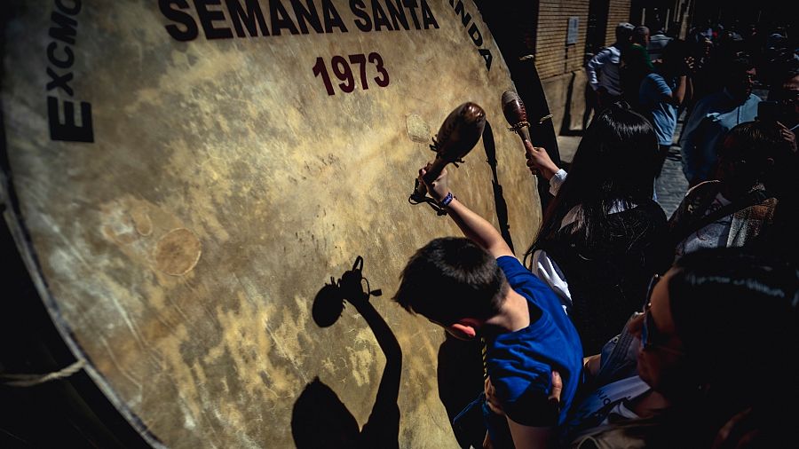 Rompida de la Hora en Calanda