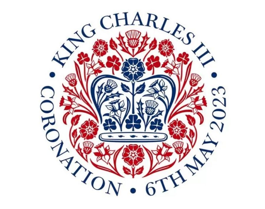 Logotipo oficial de la coronación de Carlos III