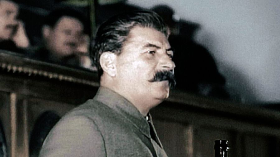 El dictador de la Unión Soviética Iósif Stalin