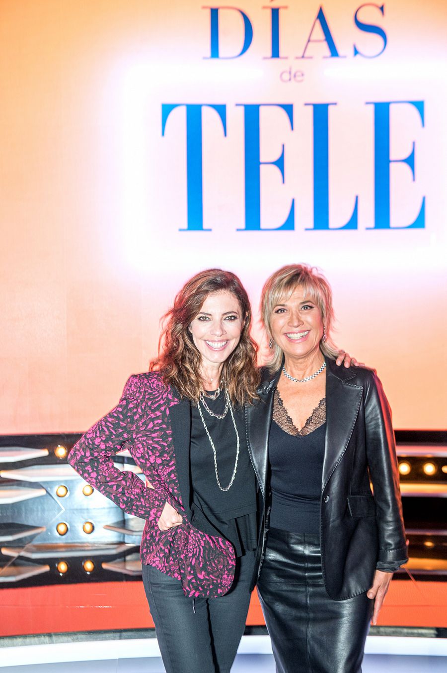 Maribel Verdú y Julia Otero en 'Días de tele'
