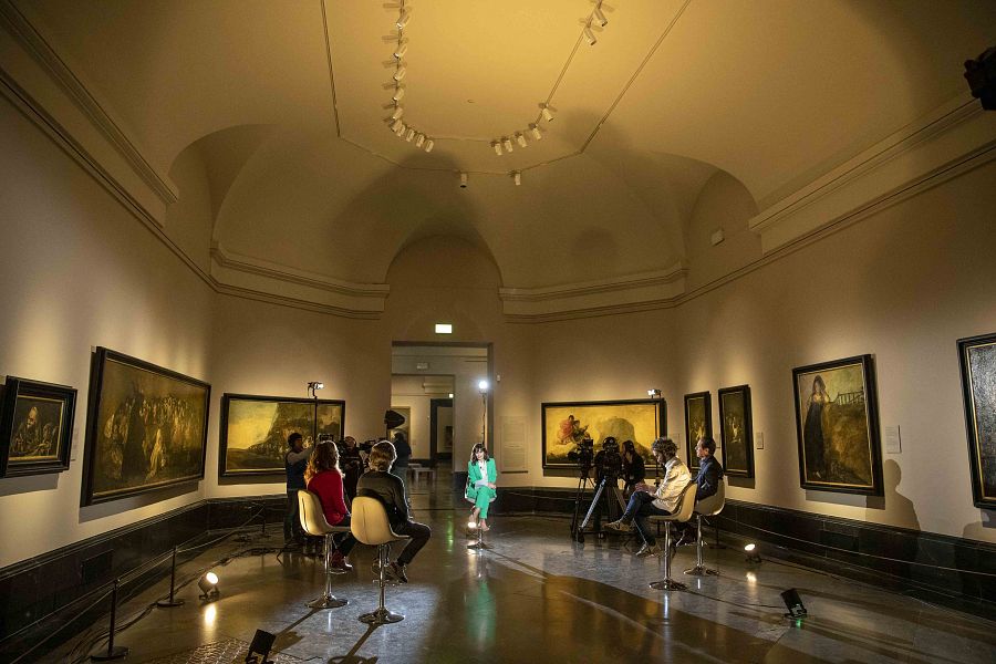 Grabación en el Museo del Prado