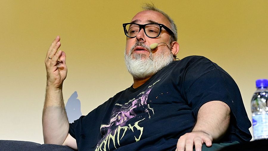 Álex de la Iglesia, durante la jornada del Festival Internacional de Cine de Las Palmas