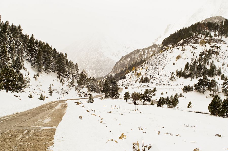 El Pirineo aragonés ayudó a  crear una atmósfera misteriosa muy particular 