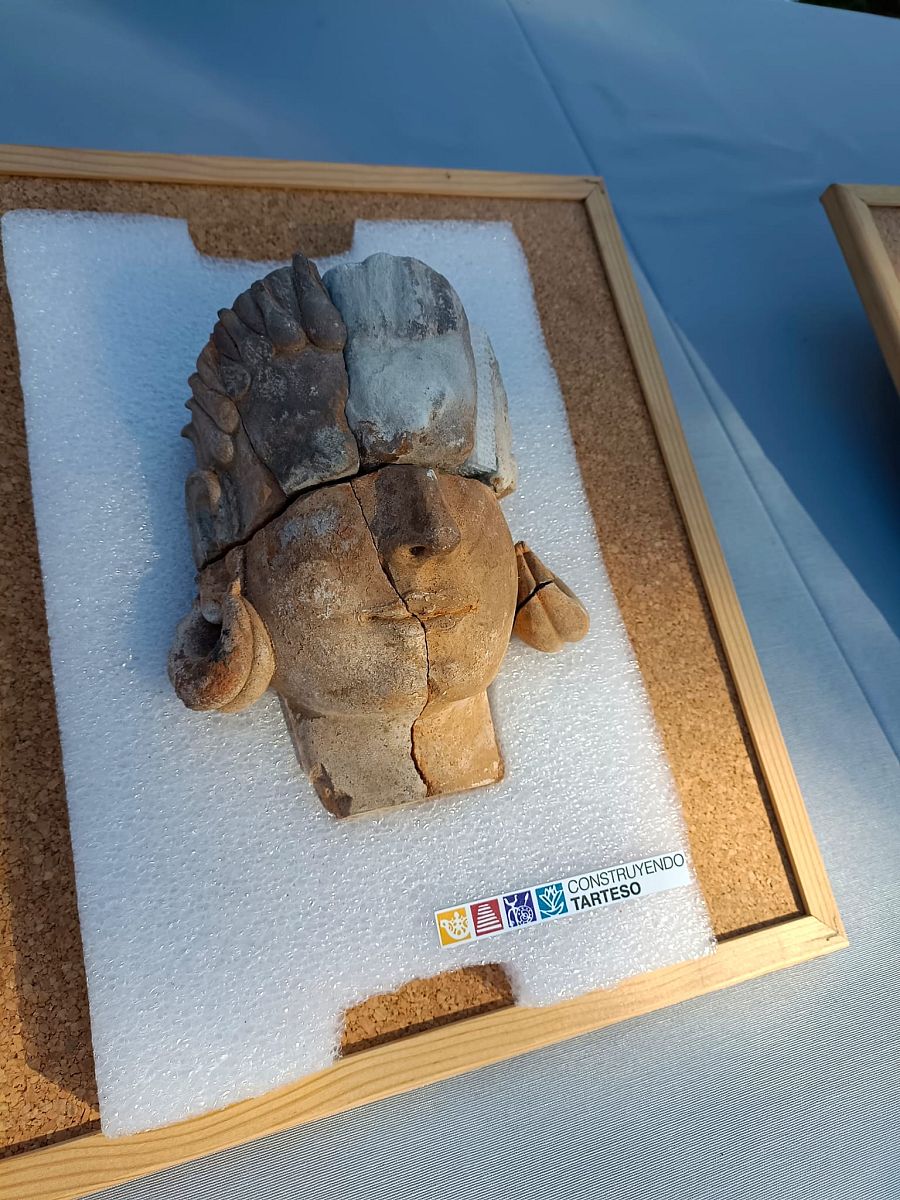 Rostro posible diosa tartésica