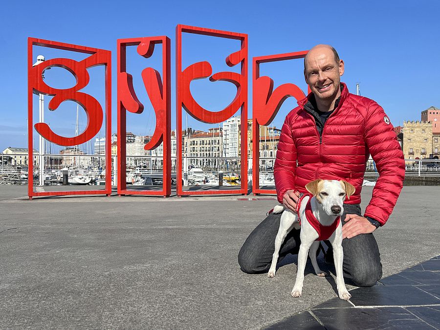 Pipper y Pablo en Gijón