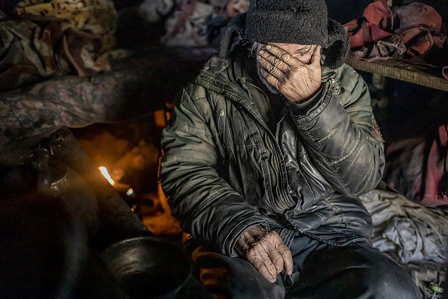 Nurislam Gainutdinov, de 72 años, vive cerca del embalse de Toktogul (Kirguistán), cuyas fluctuaciones afectan a la calidad de vida.