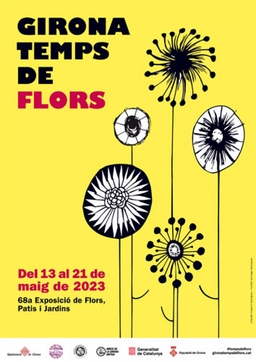 Cartell de la 68a edició de Temps de Flors, creat per Júlia Esparch
