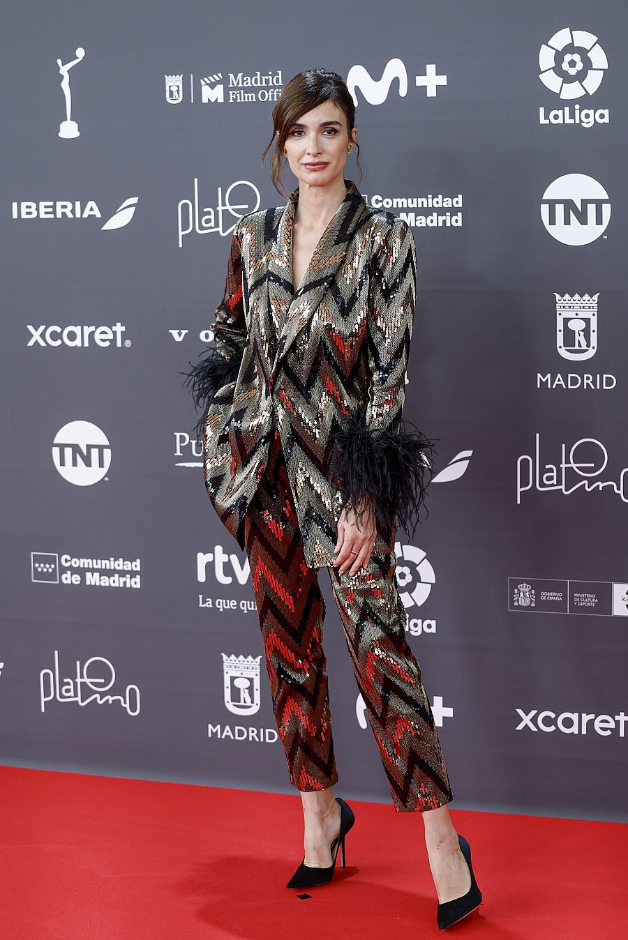 Premios Platino 2023: Paz Vega en la alfombra roja
