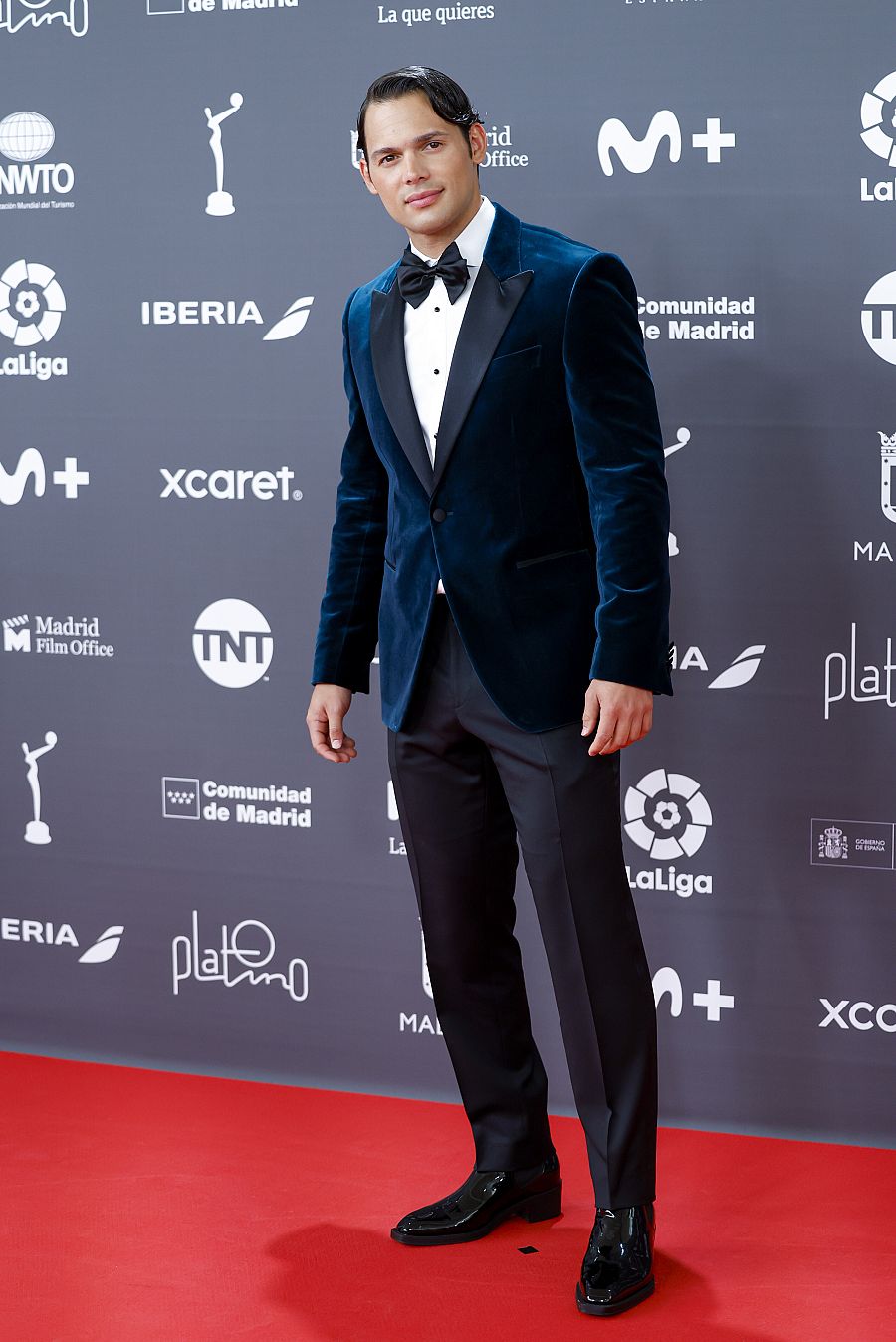 Premios Platino 2023: Emmanuel Palomares en la alfombra roja