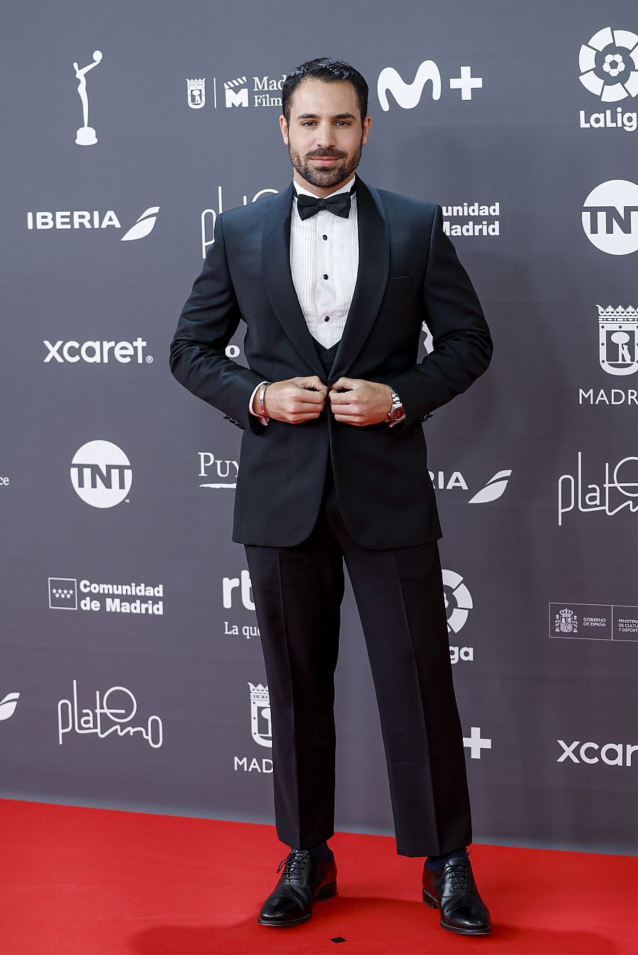 Premios Platino 2023: Matías Ferreira en la alfombra roja