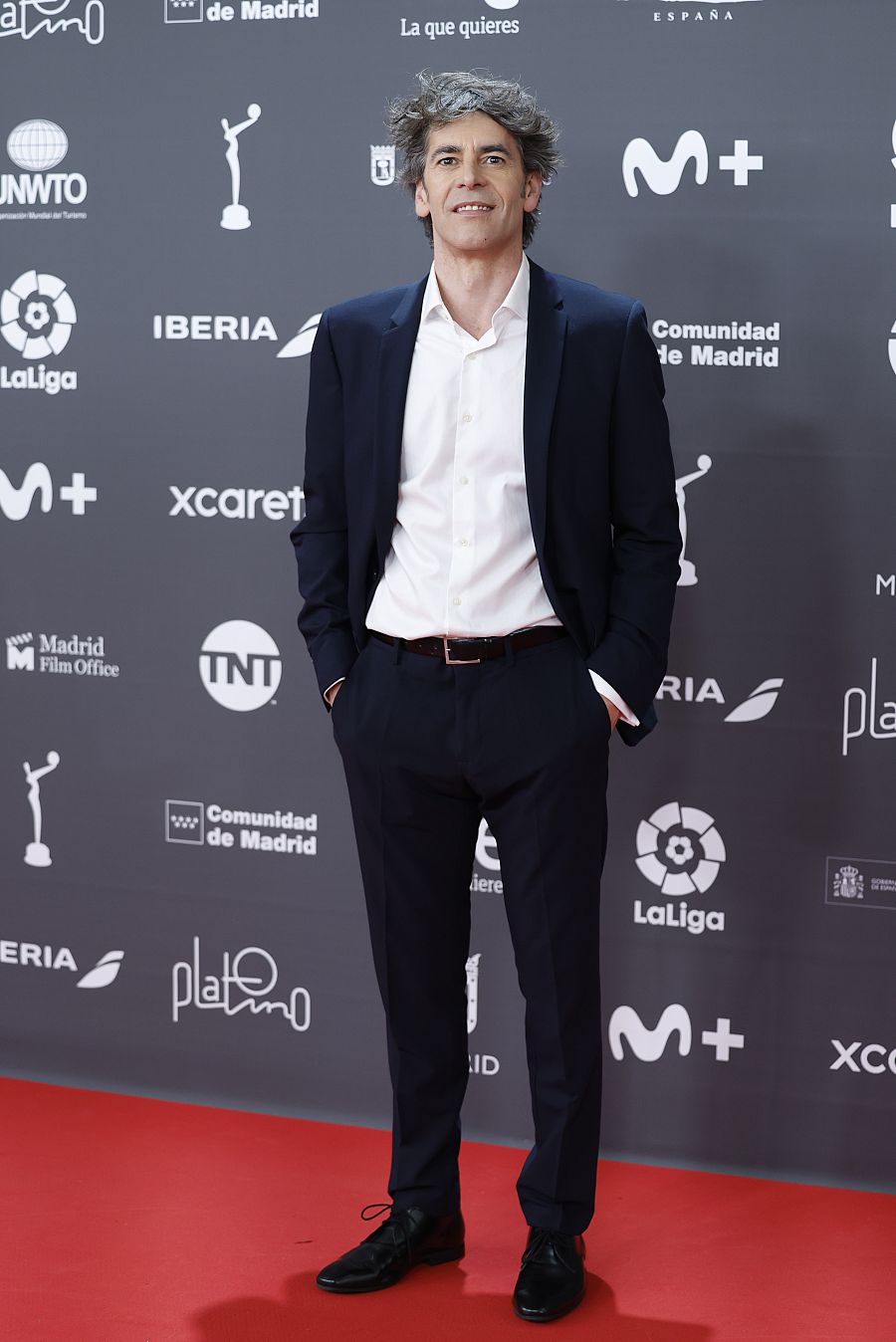 Premios Platino 2023: Eduardo Noriega en la alfombra roja